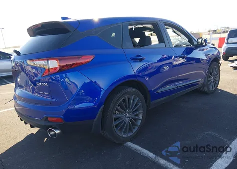 2022 Acura Rdx A-Spec Advance Package/Pmc Edition z USA, uszkodzony, nr VIN 5J8TC2H86NL009366